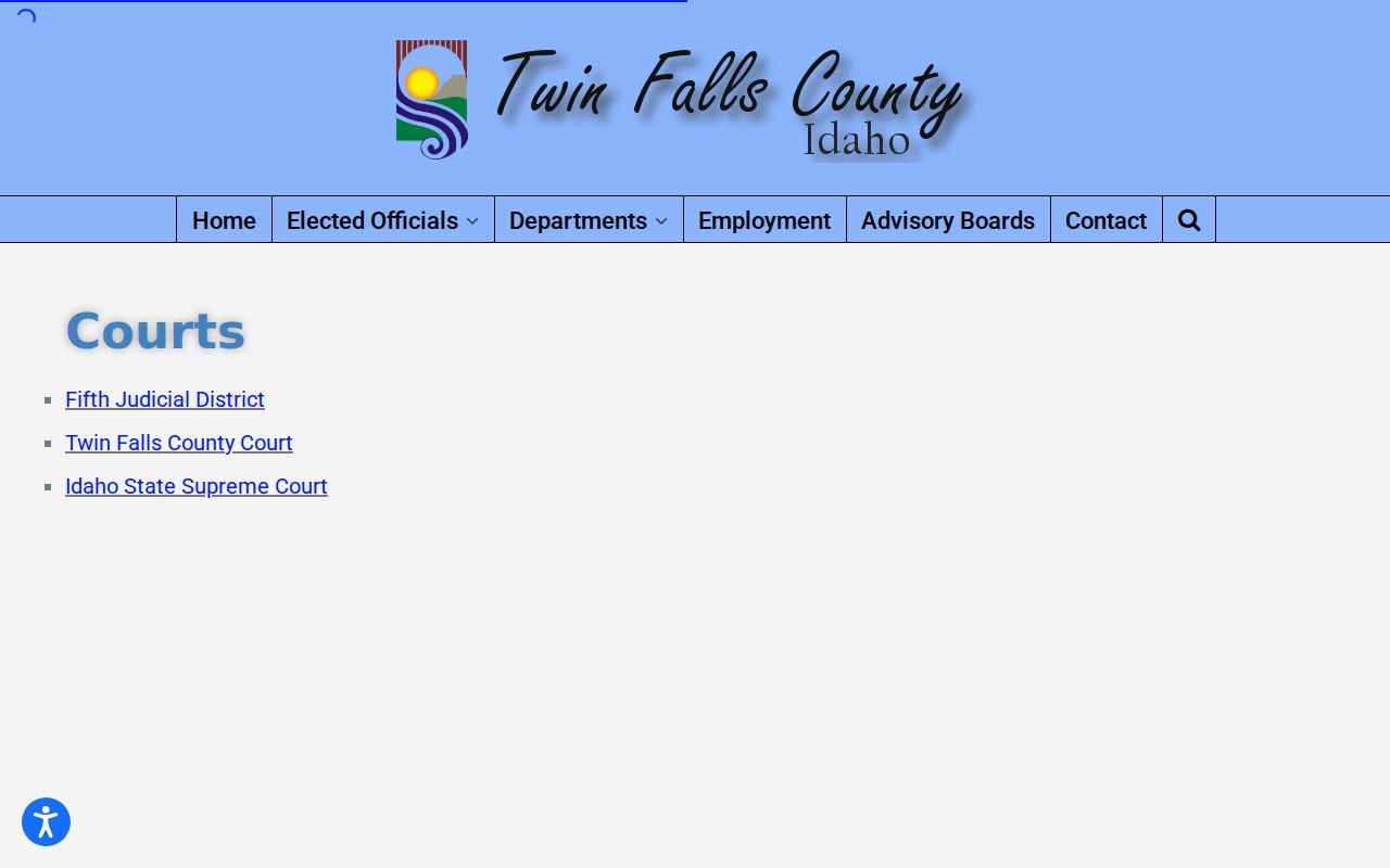Twin Falls County clerk court records information